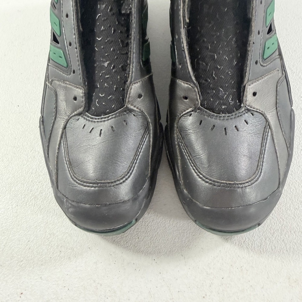 Vintage 1993 Adidas Streetball 2 Men's Basketball Shoes Black Green Size 9.5 - Picture 3 of 16
